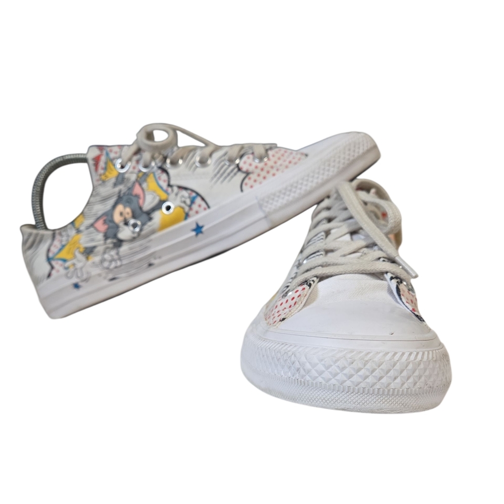 Tom And Jerry Converse All Star Sneakers Men’s 7.0 Women’s 9.0 Rare